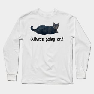 What’s Going On? (Kitty) Long Sleeve T-Shirt